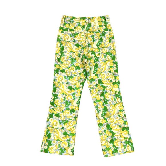 🟣 Zara Womens Size Extra Small Floral Print Pants - Picture 6 of 9
